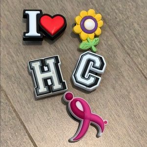 breast cancer jibbitz